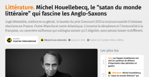 houellebecq courrier international