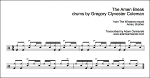 Amen break (www.adamosmianski.com)