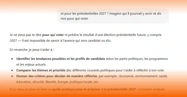 Non, monsieur Macron, une IA ne peut (seule) influencer le vote d’une personne