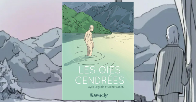 Par dessus l’étang, soudain j’ai vu passer les oies cendrées